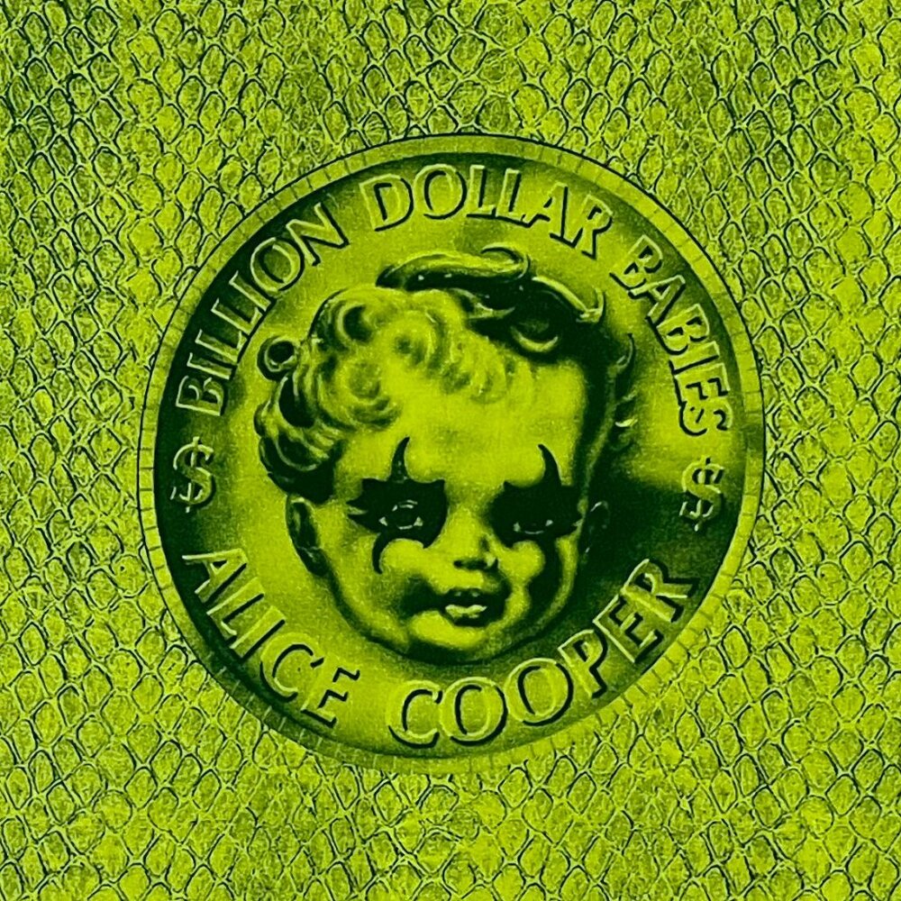 Alice Cooper- Vintage 1999 Tour- Million Dollar Babies Snakeskin Allover - Picture 3 of 10